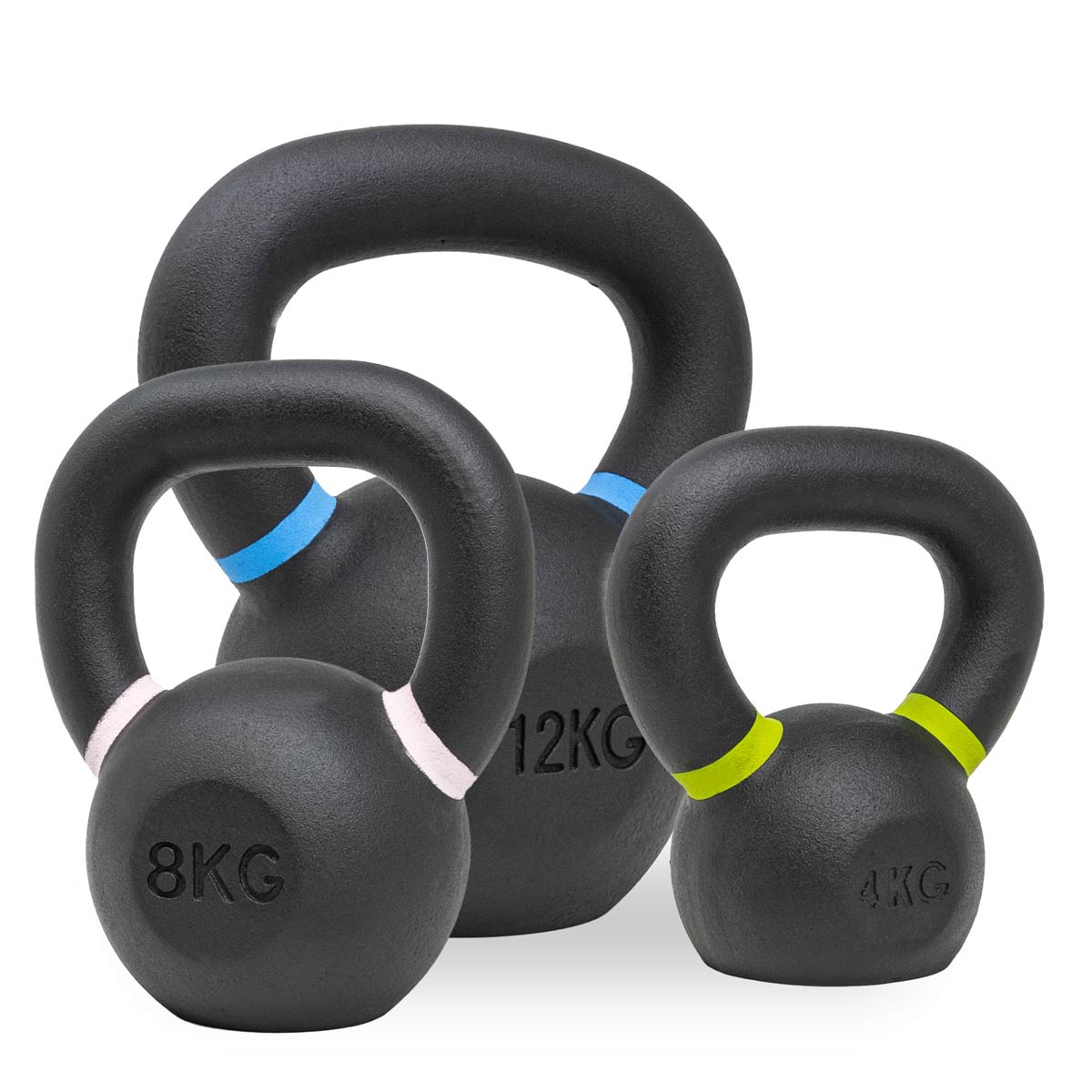 B-WARE Strength Shop Cast Iron Kettlebells - Single Mould, Powder Coated, 4-64KG - Strength Shop