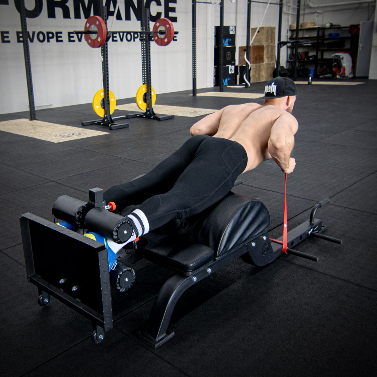 Floor Glute Ham Developer/Hip Thrust Machine - Strength Shop