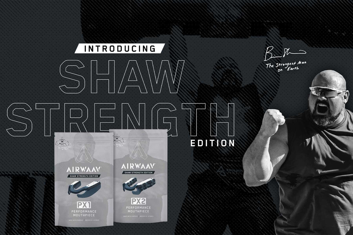 AIRWAAV PX2 Performance Mouthpiece – Shaw Strength Edition - Strength Shop