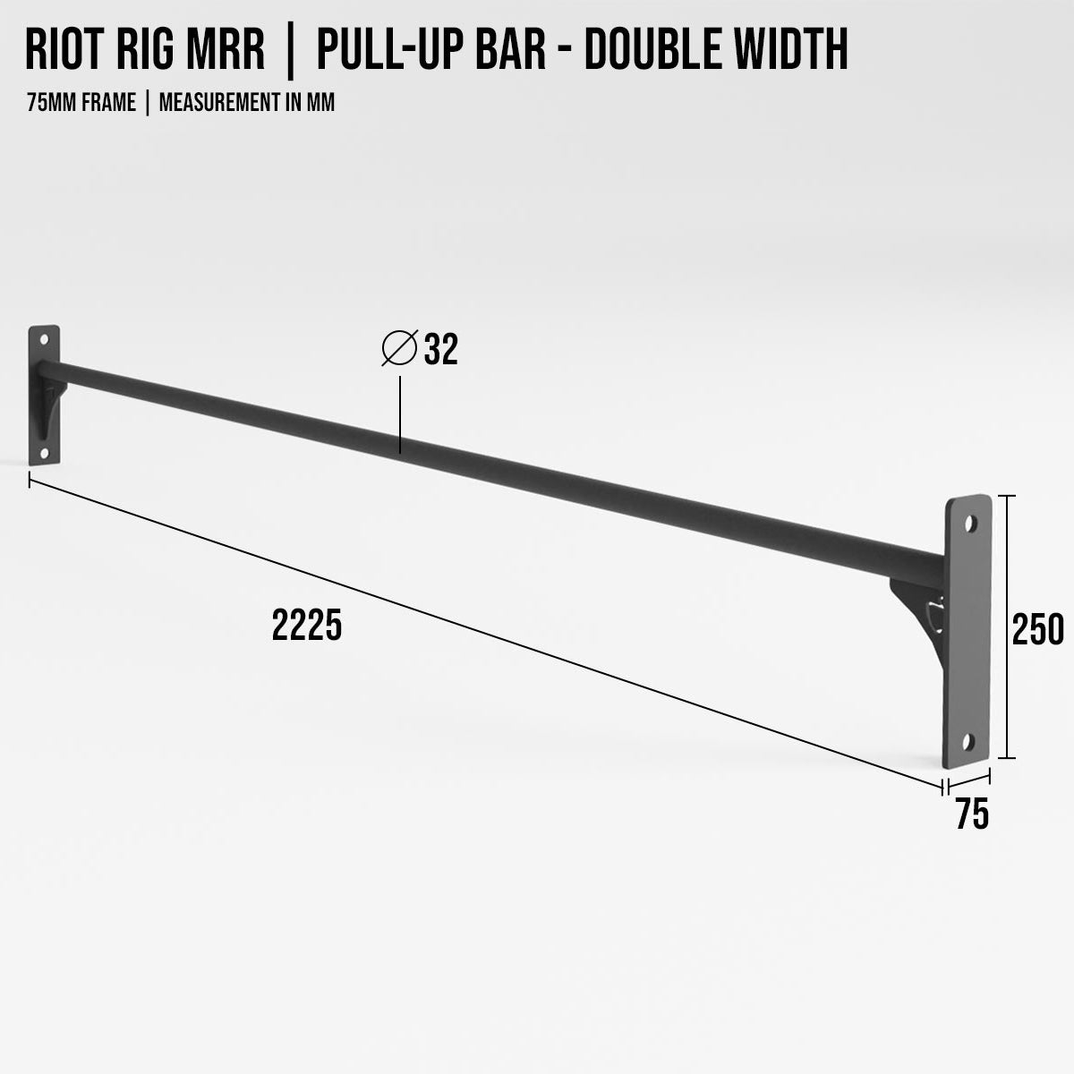 B-WARE Riot Rig MRR | Pull-Up Bars - Structural Pull-up Bars - Strength Shop