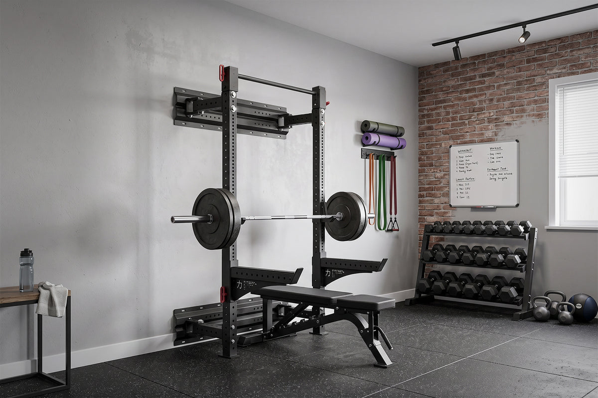 Riot MRR Wall-Mounted Foldable Rack - Strength Shop