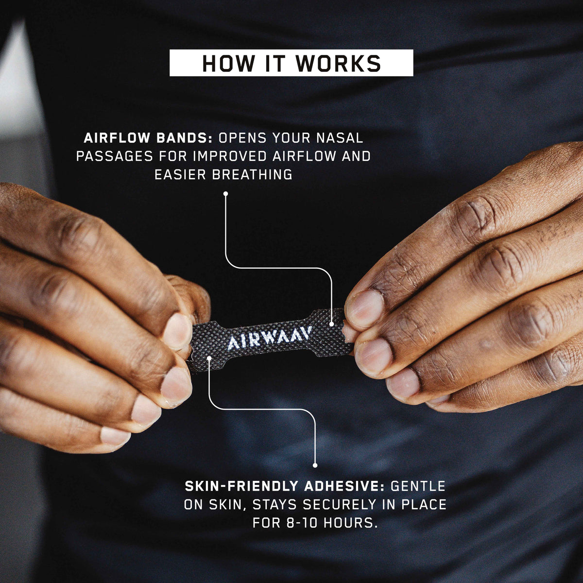 AIRWAAV Nasal Strips - Strength Shop