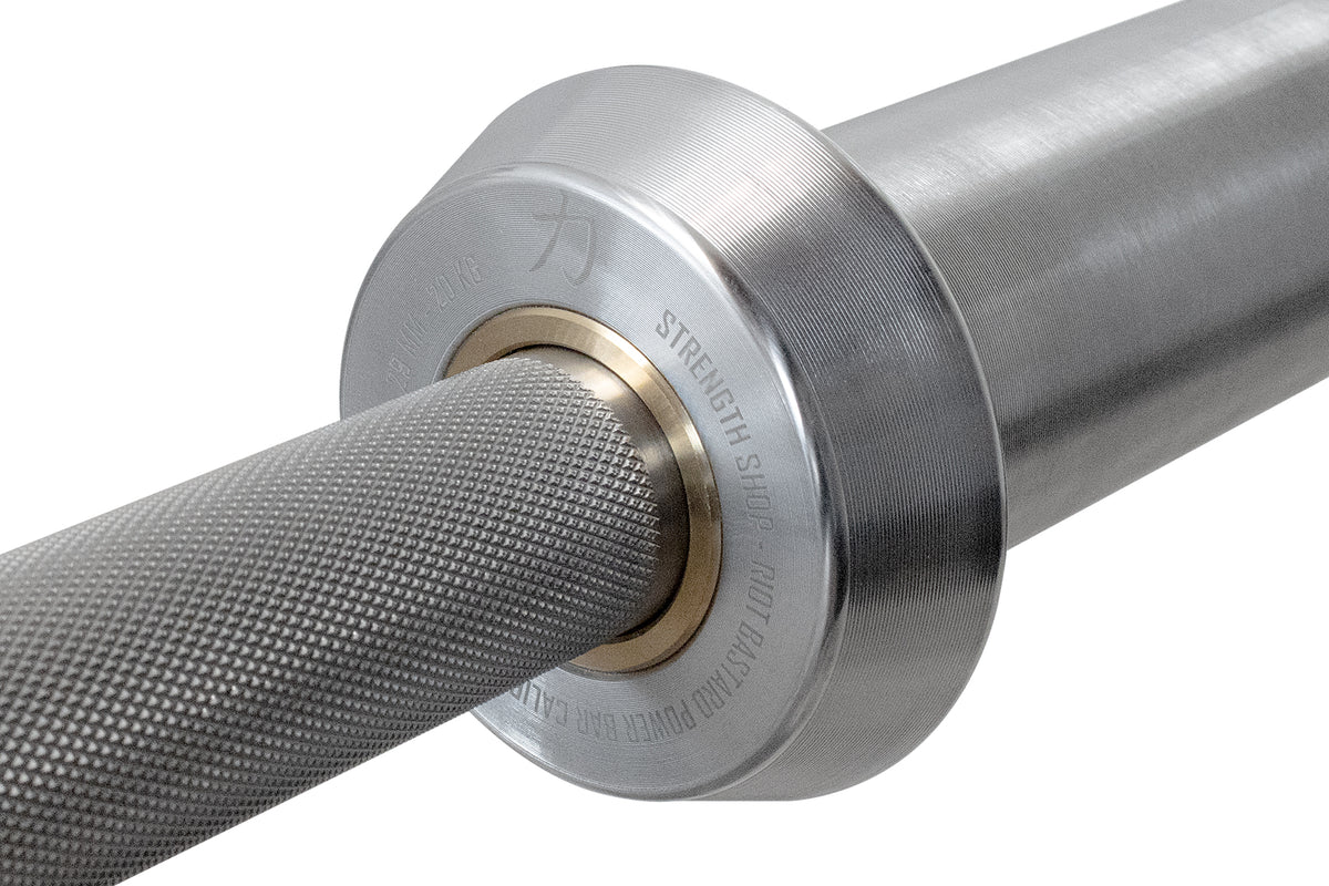Riot Power Bar - Chrome, 20 kg - Strength Shop
