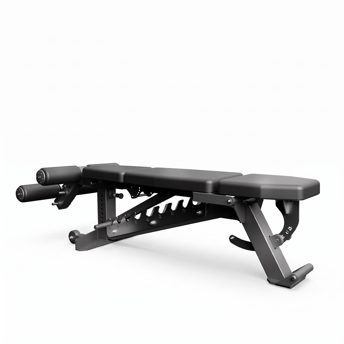Riot FID Utility Bench 2.0 – Leg Roller | Decline Leg Holder Attachment