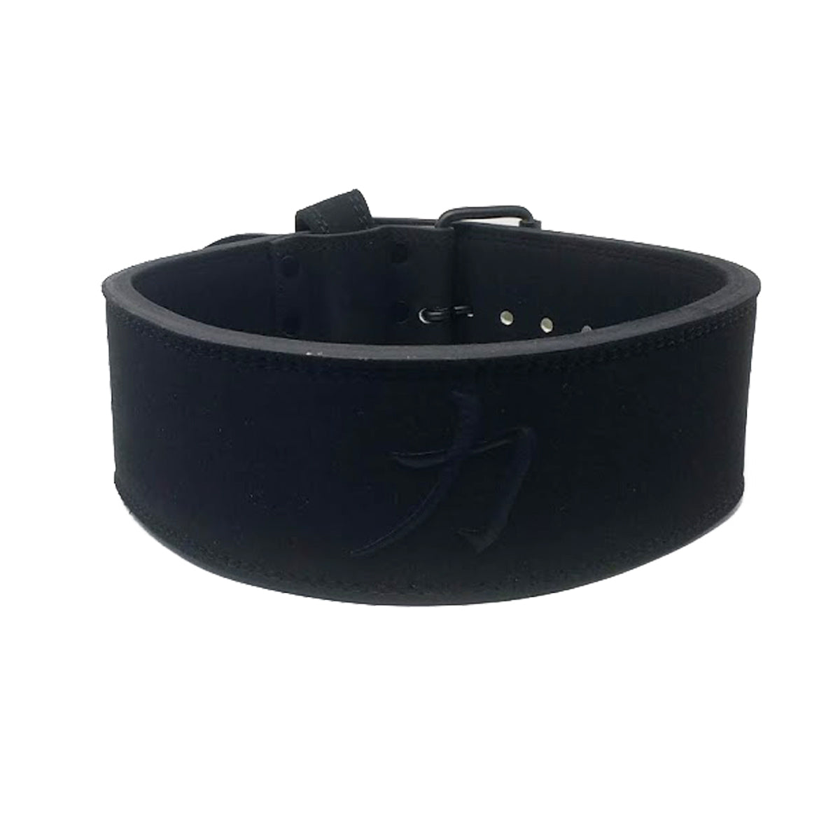 Single Prong Buckle belt, All Black, 13MM - IPF Approved - Strength Shop