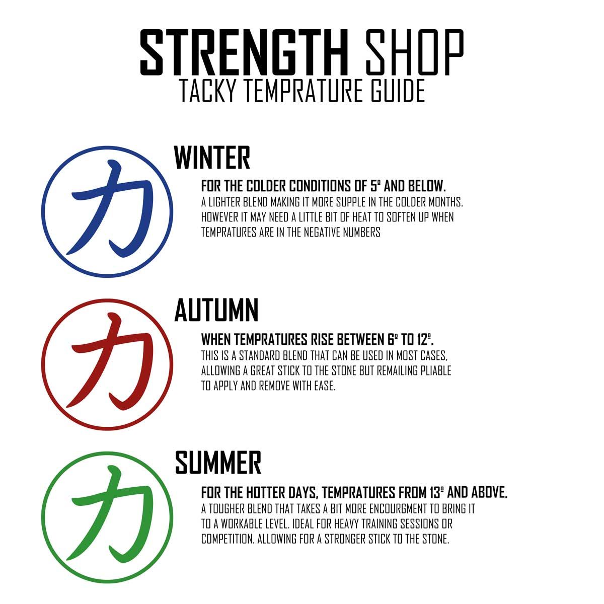 Summer Tacky Blend, For Warmer Conditions - Strength Shop