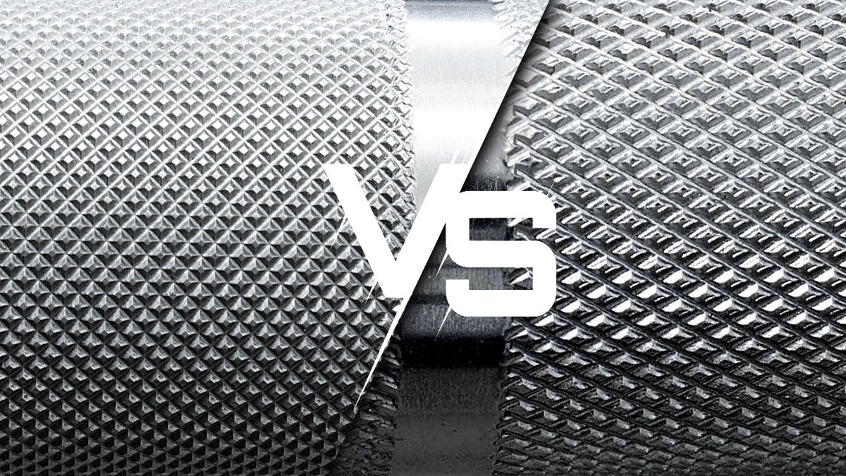 Diamond vs. Square Knurling: What the Difference Actually Means for Your Training
