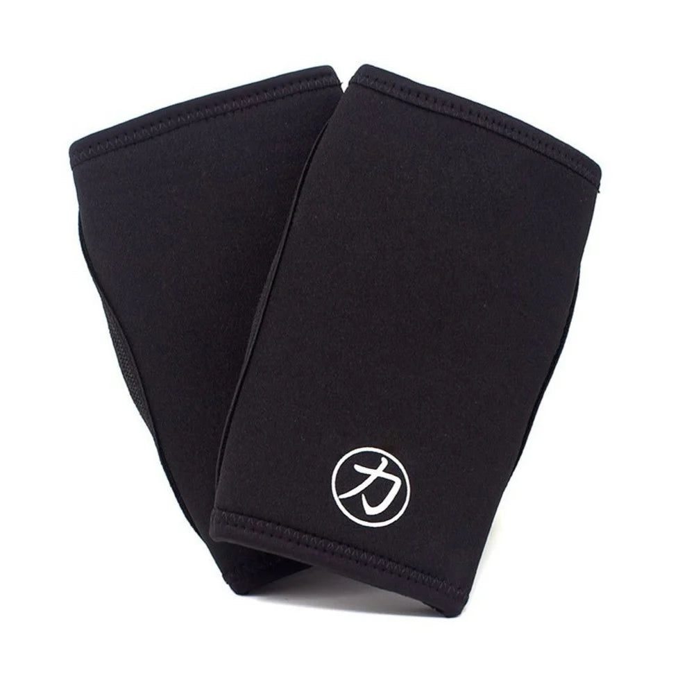 Strength Shop 7mm Inferno Neoprene Elbow Sleeves - Black (Pair) - Strength Shop