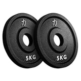 B-WARE 157.5KG Set - Riot Cast Iron Plates - Strength Shop