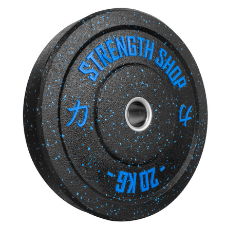 B-WARE Crumb Bumper Plates w/ Colour Coded Dots, 5kg-25kg or 150kg Set - Strength Shop