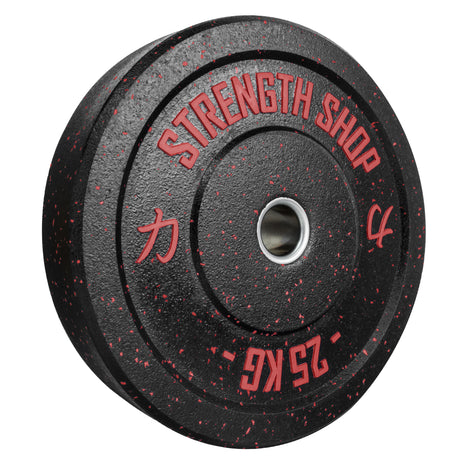 B-WARE Crumb Bumper Plates w/ Colour Coded Dots, 5kg-25kg or 150kg Set - Strength Shop