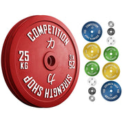Strength Shop Calibrated Plates Sets 157.5kg, 159kg or 459kg - IPF Approved - Strength Shop