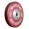 25KG - Red Competition Olympic Bumper Plate