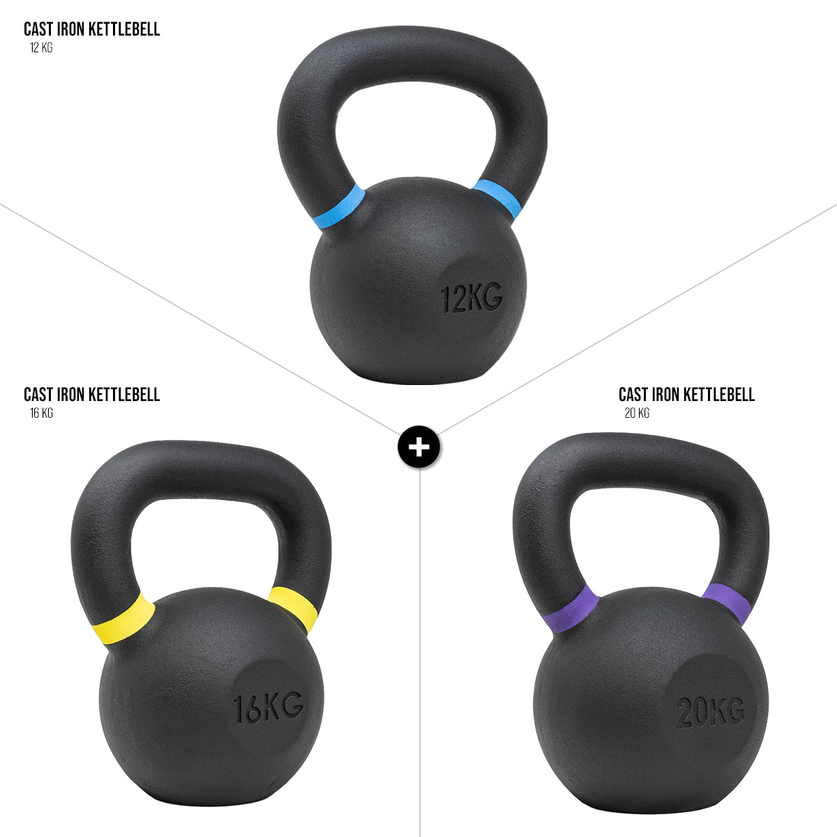 Strength Shop Cast Iron Kettlebell Sets - Strength Shop