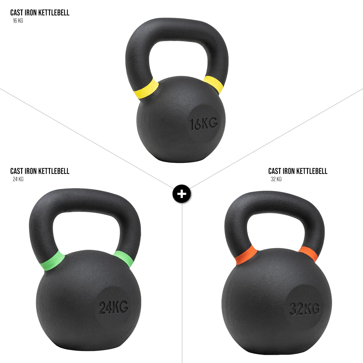 Strength Shop Cast Iron Kettlebell Sets - Strength Shop