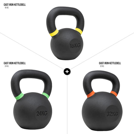 Strength Shop Cast Iron Kettlebell Sets - Strength Shop