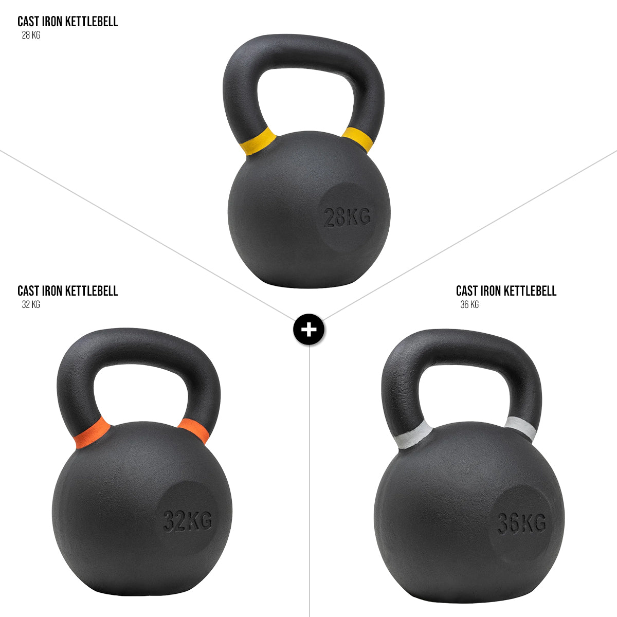 Strength Shop Cast Iron Kettlebell Sets - Strength Shop