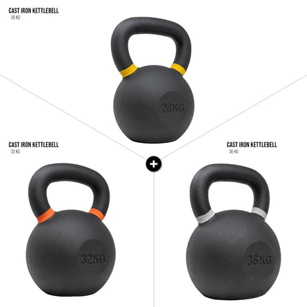Strength Shop Cast Iron Kettlebell Sets - Strength Shop