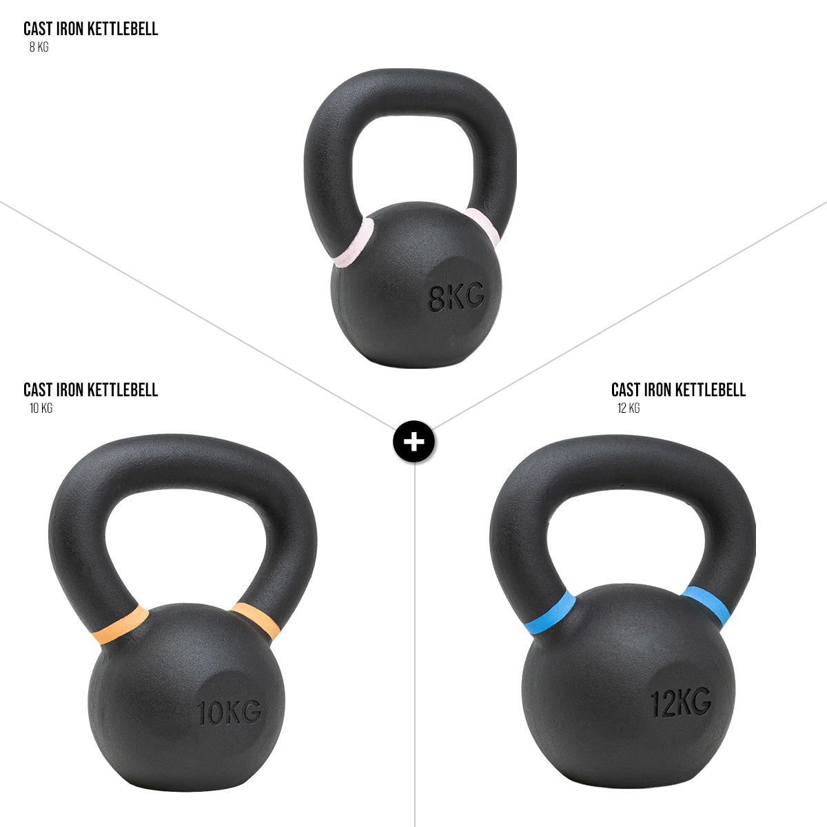 Strength Shop Cast Iron Kettlebell Sets - Strength Shop