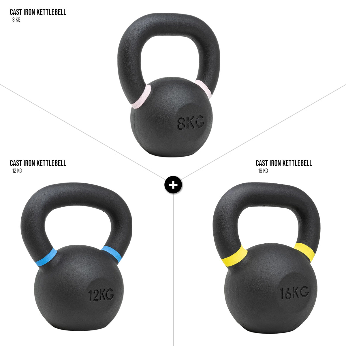 Strength Shop Cast Iron Kettlebell Sets - Strength Shop