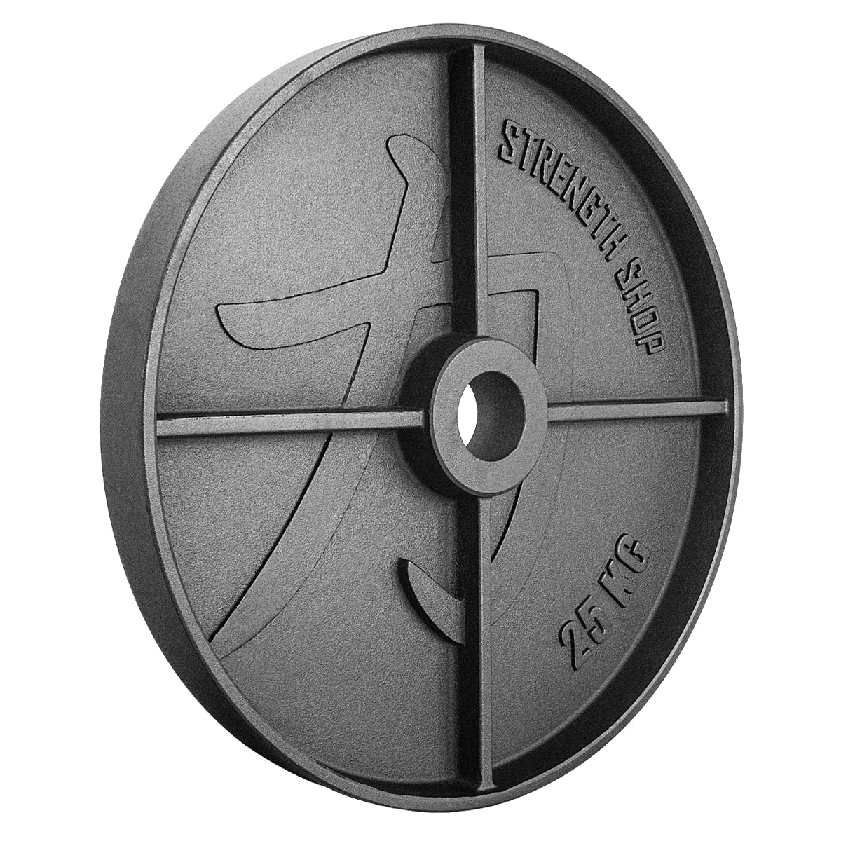 Deep Dish Cast Iron Plates, 1.25kg-25kg & Sets - Strength Shop