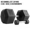 2.5kg-50kg Set