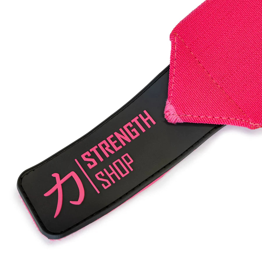 Pink Wrist Wraps, Light, 30cm/60cm - Strength Shop