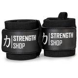 Black Wrist Wraps, Light - 30cm/60cm - Strength Shop