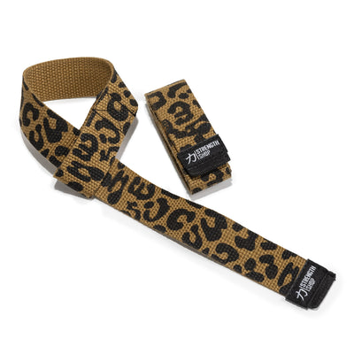 Fascette da sollevamento pesi, Leopard - Cotone