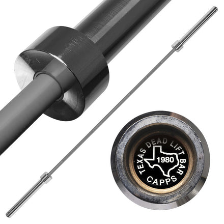 Original Texas Deadlift Bar – Gunmetal - Strength Shop