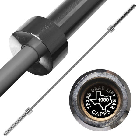 Original Texas Deadlift Bar – Gunmetal - Strength Shop