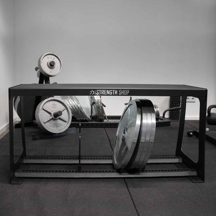 B-WARE Plate Storage Bench - Strength Shop