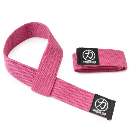 Originals Lifting Straps, Pink - Cotton - Strength Shop