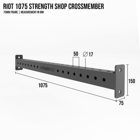 Riot MRR 75 | 1075 Branded Crossmember - Strength Shop