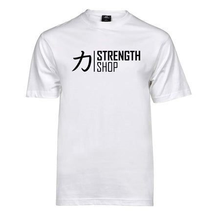Strength Wear Logo T-Shirt V3 – White - Strength Shop