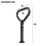 B-WARE Plate Loadable Adjustable Kettlebell Swing - Strength Shop