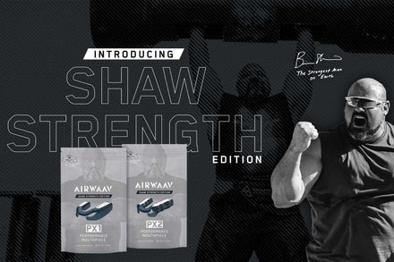 AIRWAAV PX2 Performance Mouthpiece – Shaw Strength Edition - Strength Shop