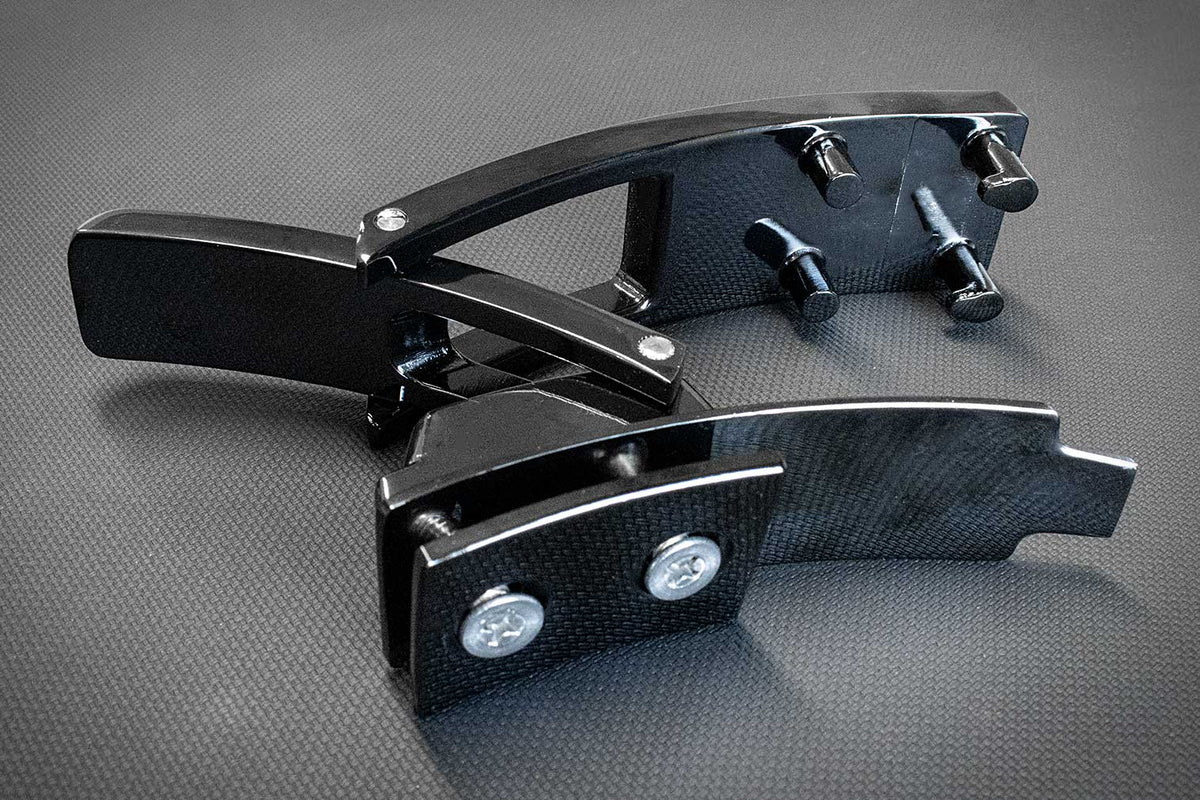 Obsidian Black Lever Buckle - Lifetime Warranty - Strength Shop