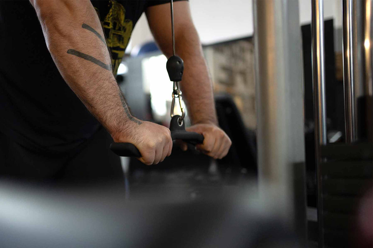 Triceps Grip / Flat Push Down Bar - Tricepatops - Strength Shop
