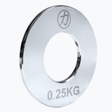 Fractional Steel Plate Set incl. Storage Bag – Two of each: 0.5kg/0.25kg/0.125kg - Strength Shop