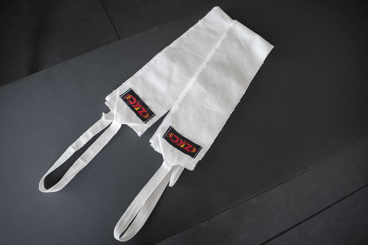 ZKC Olympic Weightlifting Wrist Wraps, Non-Stretch – 100% Cotton - Strength Shop
