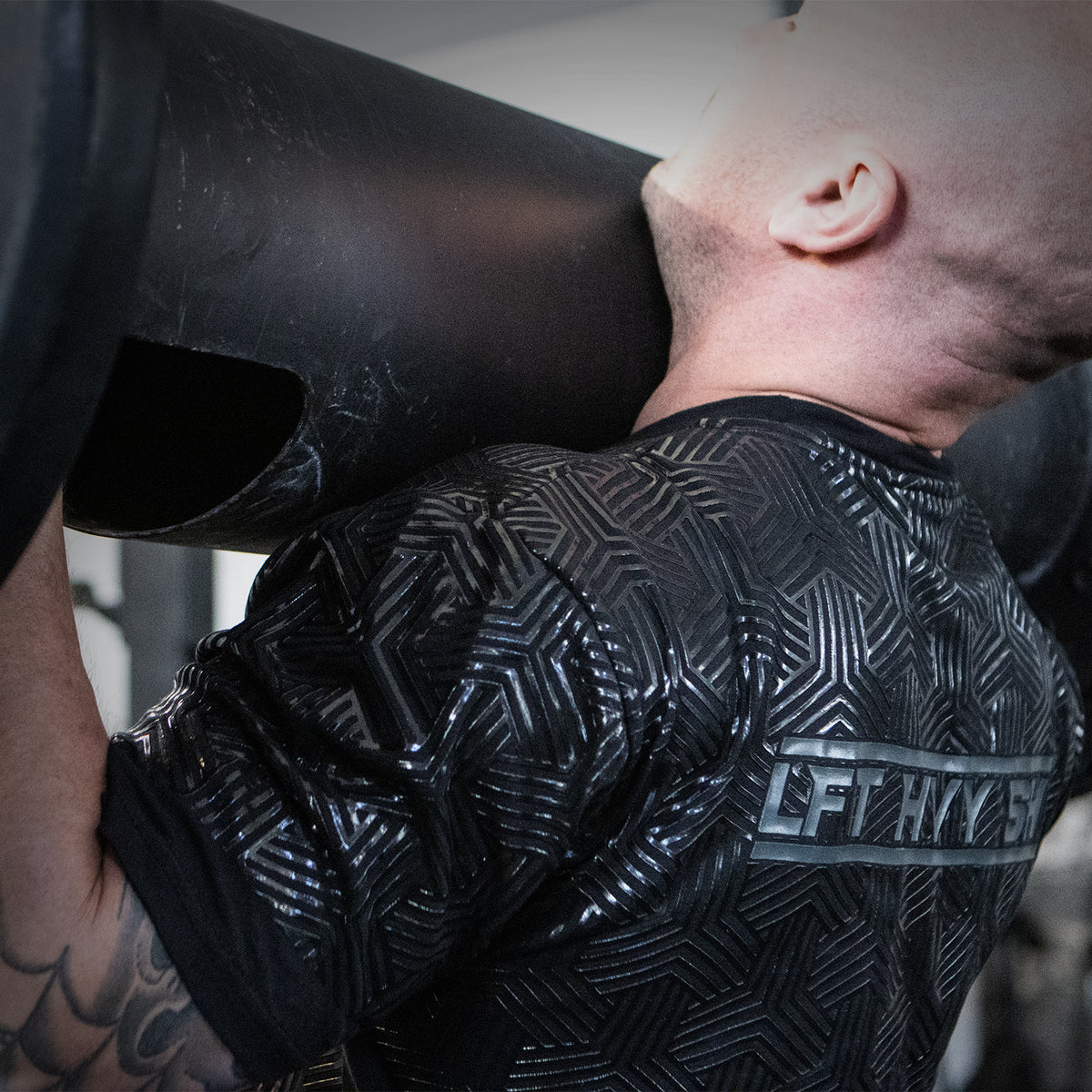 Strongman Grip Shirt, Black - Strength Shop