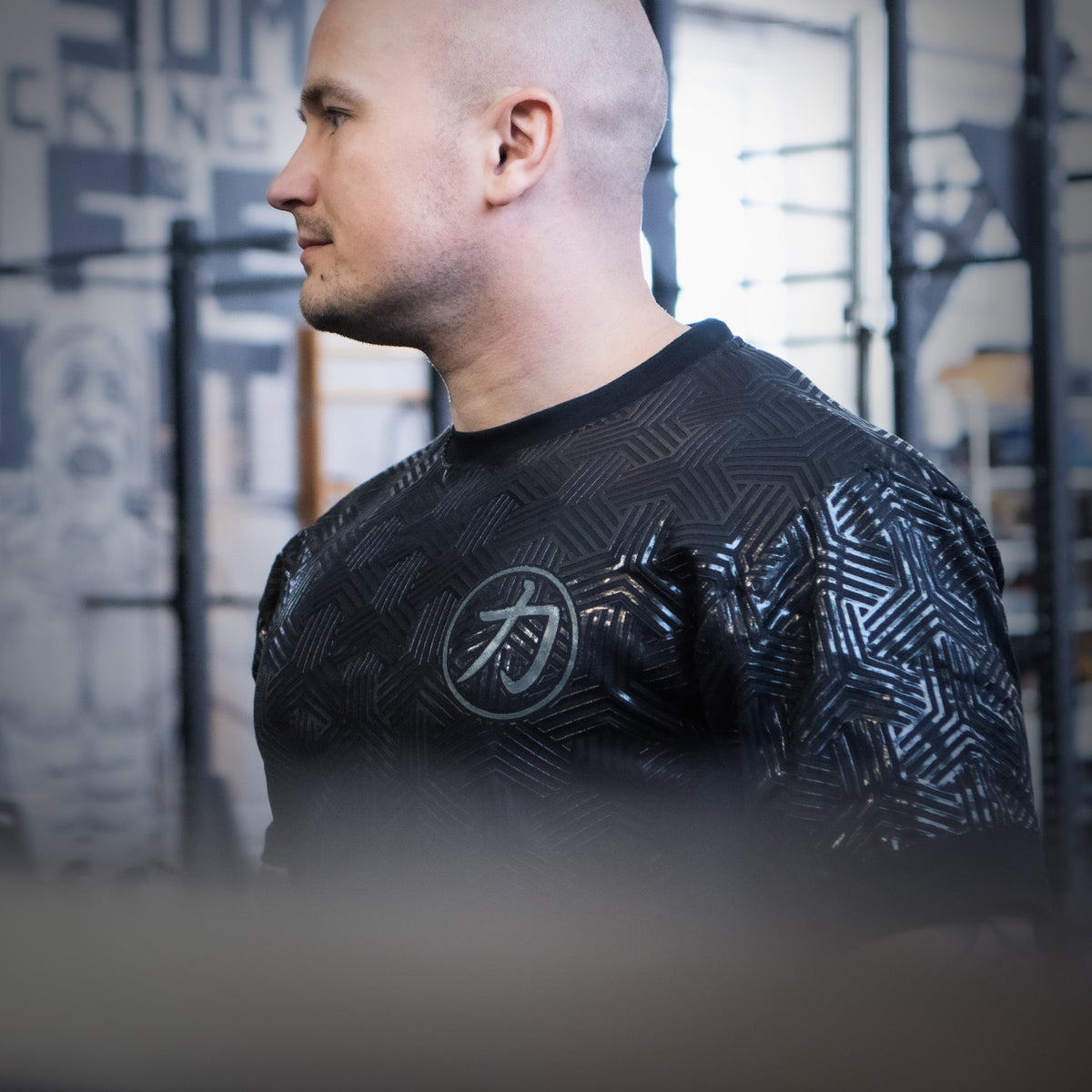 Strongman Grip Shirt, Black - Strength Shop