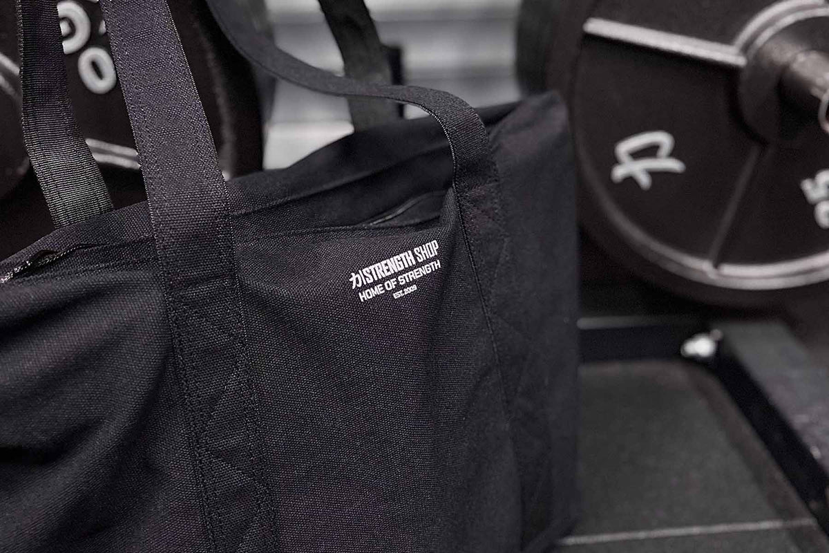 Strength Shop Tote Bag – Canvas Gym Tote - Strength Shop