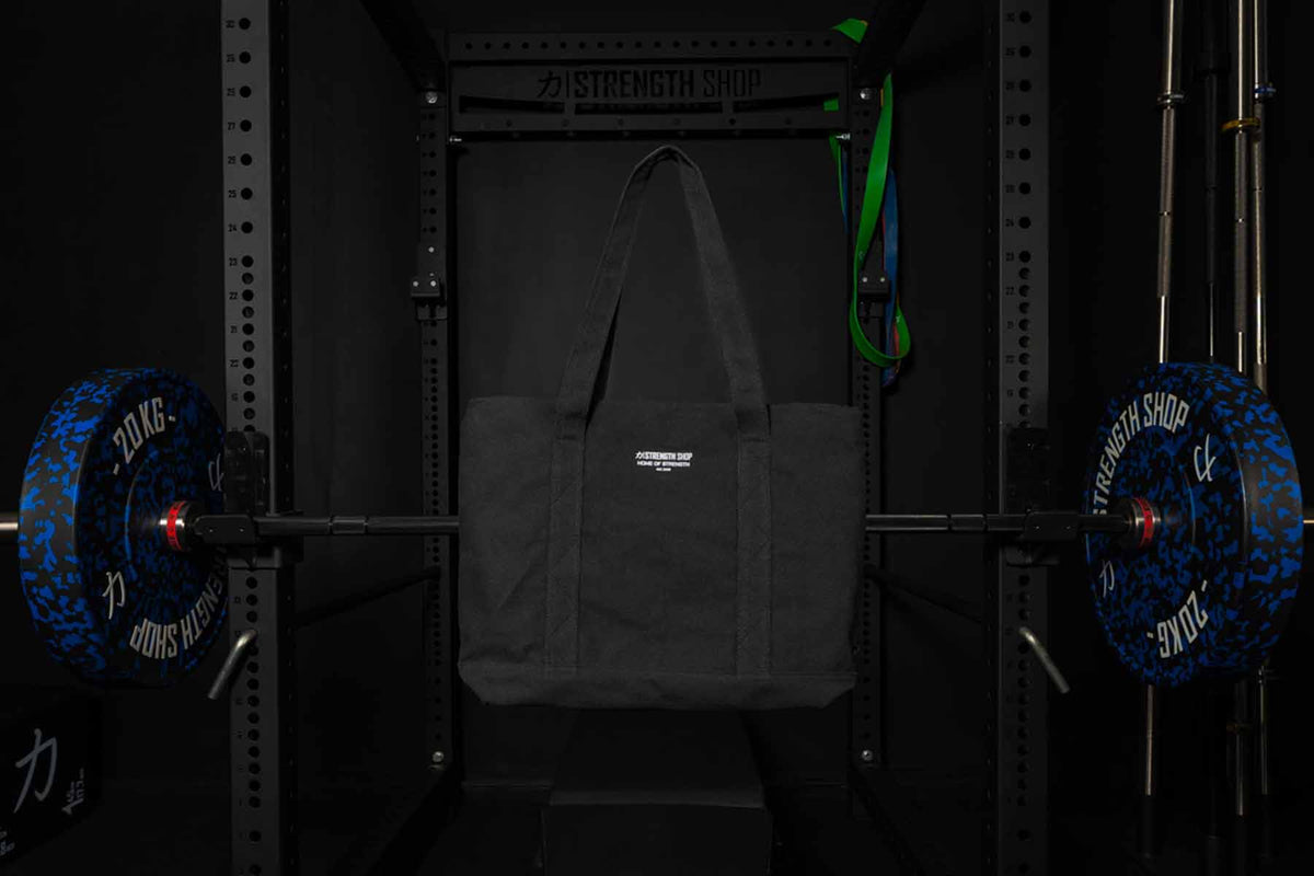 Strength Shop Tote Bag – Canvas Gym Tote - Strength Shop