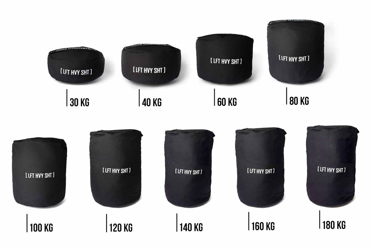 Strength Shop Strongman Sandbags V3 – 1050D Cordura (30–180 kg) - Strength Shop