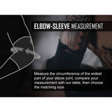 Double Ply Elbow Sleeves, Black - Strength Shop