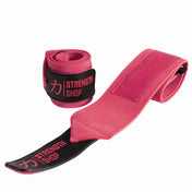 Pink Wrist Wraps, Light, 30cm/60cm - Strength Shop