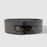 Dark Grey Lever Belt, 10mm - IPF Approved - Strength Shop