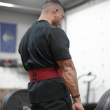 Wine-Red Lever Belt, 10mm - IPF Approved - Strength Shop